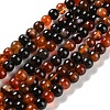 Natural Striped Agate/Banded Agate Beads Strands G-Z060-A01-A13-1
