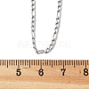 Non-Tarnish 304 Stainless Steel Figaro Chain Necklaces STAS-K168-02P-2