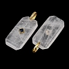 Natural Quartz Crystal Pendants GG-CBA51ED-05G-06-3