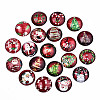 Glass Cabochons X-GGLA-S036-18B-2
