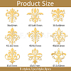 Nickel Decoration Stickers DIY-WH0450-141-2