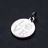 201 Stainless Steel Pet Charms STAS-T049-T677-1-2