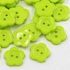 Acrylic Sewing Buttons for Costume Design X-BUTT-E074-C-M-2