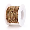 Iron Rhinestone Cup Chains CH-T006-05B-12-3