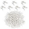 300Pcs 304 Stainless Steel Bead Tips STAS-DC0003-95-1
