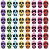 160Pcs Halloween Resin Beads FIND-SC0011-67-1