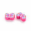Handmade Polymer Clay Beads CLAY-N011-010F-2