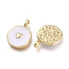 Brass Enamel Pendants LS-KK-K248-04G-2