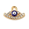 Alloy Enamel Rhinestone Glass Pendants X1-ENAM-U003-02G-05-1