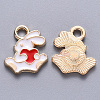 Alloy Enamel Charms ENAM-S121-117A-1