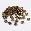 Imitated Austria Crystal Faceted Resin Beads D037S0U1-2