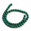 Synthetic Malachite Beads Strands TURQ-N006-8-2