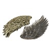 Computerized Embroidery Cloth Iron On Sequins Patches PATC-WH0001-30G-2