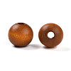 Painted Natural Wood Beads WOOD-A018-16mm-15-2