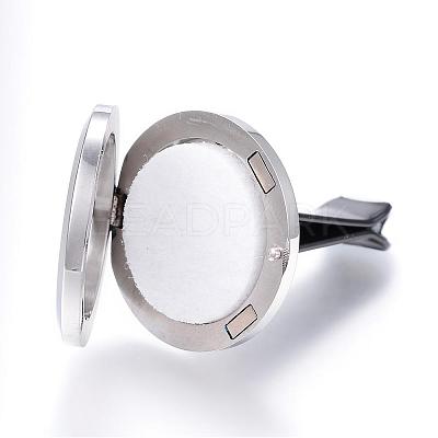 316 Surgical Stainless Steel Car Diffuser Locket Clips STAS-H336-13-1