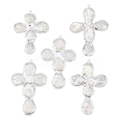 Natura Keshi Pearl Big Pendants KK-H516-26P-1
