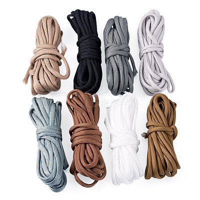 32M 8 Colors 7 Inner Cores Polyester & Spandex Cord Ropes RCP-TA0001-05-1