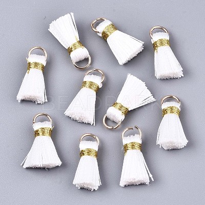 Handmade Polycotton(Polyester Cotton) Tassel Decorations FIND-R092-09-1