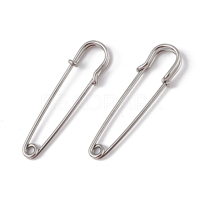 Non-Tarnish 304 Stainless Steel Safety Pins Brooch Findings STAS-I673-05P-1