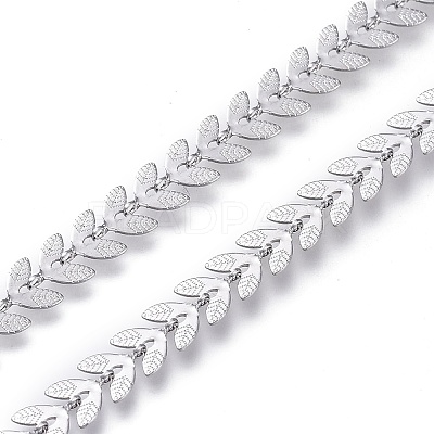 Tarnish Resistant 304 Stainless Steel Cobs Chain CHS-P011-07P-1