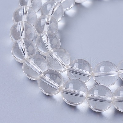 Synthetic Quartz Crystal Beads Strands G-K298-12-1