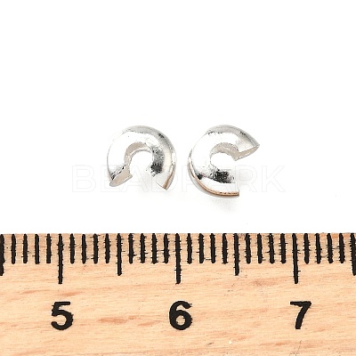Brass Crimp Beads Covers EC266-2S-1