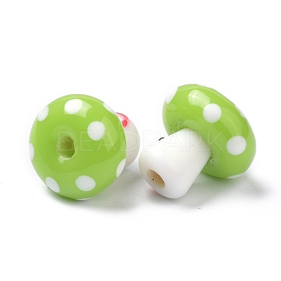 Handmade Lampwork Beads GLAA-K041-01E-1