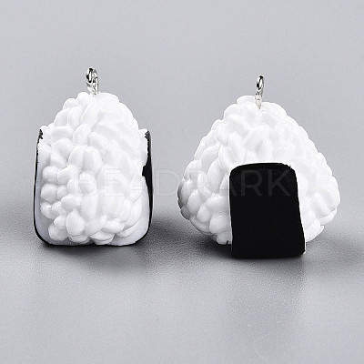 Resin Pendants RESI-T028-22-1