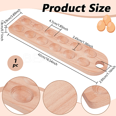 Beech Egg Display Stand ODIS-WH0100-03-1