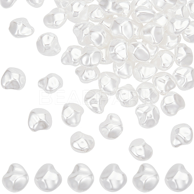 1 Strand ABS Plastic Imitation Pearl Beads Strands KY-SC0002-06-1