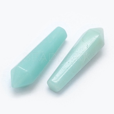 Natural Amazonite Pointed Beads G-E490-C05-1