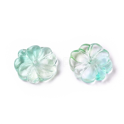 Transparent Glass Beads GLAA-H016-06F-14-1