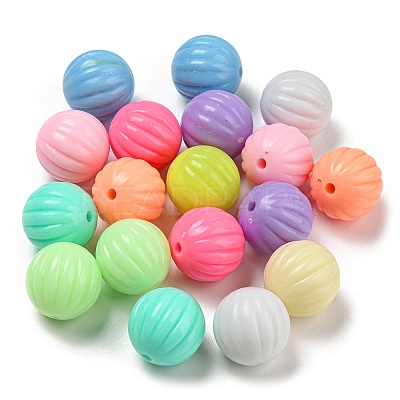 Opaque Acrylic Beads MACR-K350-01-1