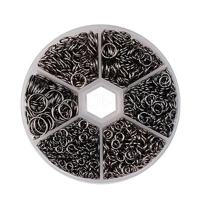 1 Box Brass Open Jump Rings KK-X0068-B-B-1