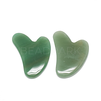 Natural Green Aventurine Gua Sha Boards G-S336-57A-1