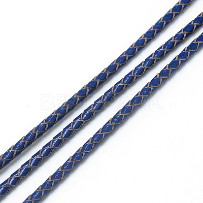 Leather Braided Cord WL-Q005-6mm-24-1
