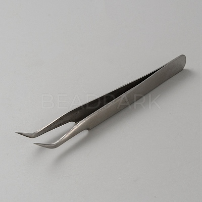 Non-Tarnish 201 Stainless Steel Elbow Tweezers TOOL-WH20006-02B-1