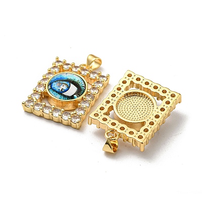 Golden Brass Pendants KK-L209-006G-06-1