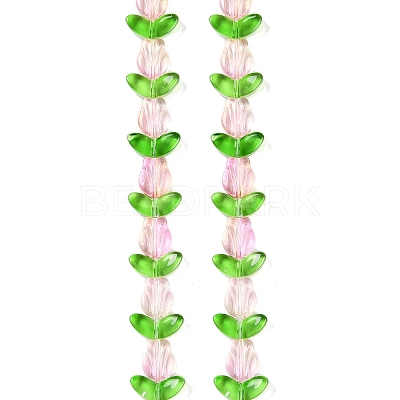 Transparent Glass Bead Strands GLAA-K070-02B-1