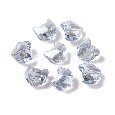 100Pcs Electroplate Glass Beads EGLA-P060-01B-PL03-1