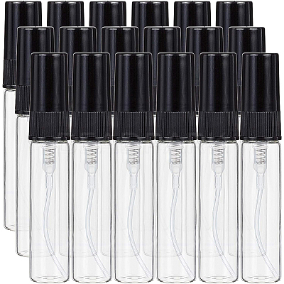 Mini Refillable Glass Spray Bottles MRMJ-BC0002-12B-1