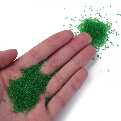 15/0 Transparent Czech Glass Seed Beads SEED-N004-004-20-1