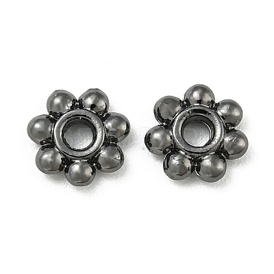 Rack Plating Zinc Alloy Spacer Beads FIND-T071-04B-1