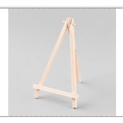 Folding Wooden Easel DIY-WH0099-01-1