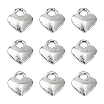 Tibetan Style Alloy Heart Charms LS-TIBEP-LFH260Y-S-FF-1
