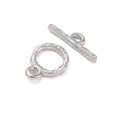 Brass Toggle Clasp KK-D289-53A-P-1