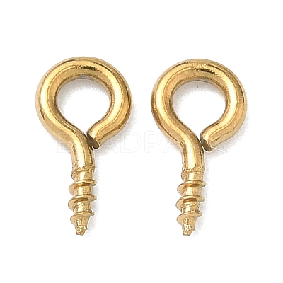 304 Stainless Steel Eye Pin Peg Bails STAS-Z178-11G-1