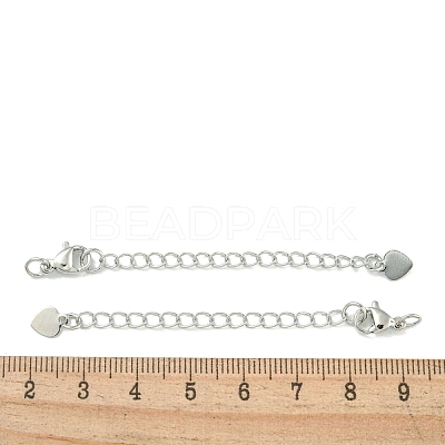 Rack Plating Brass Chain Extender FIND-T071-14P-1