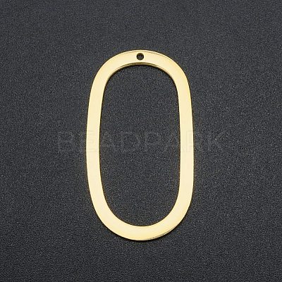 201 Stainless Steel Open Back Bezel Pendants STAS-R111-LA188-1