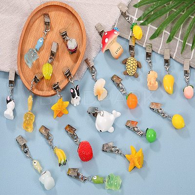 8Pcs Dog Resin Tablecloth Weights HJEW-SW00128-15-1